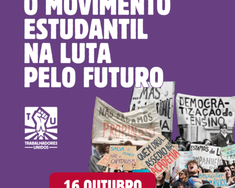 O Movimento Estudantil na Luta pelo Futuro - 16 de Outubro