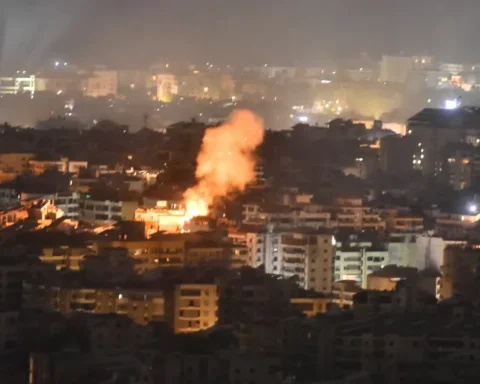 Ataque de Israel em Beirute, capital do Líbano