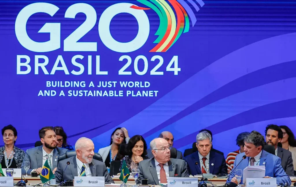 Lula na conferência do G20 2024 no Brasil