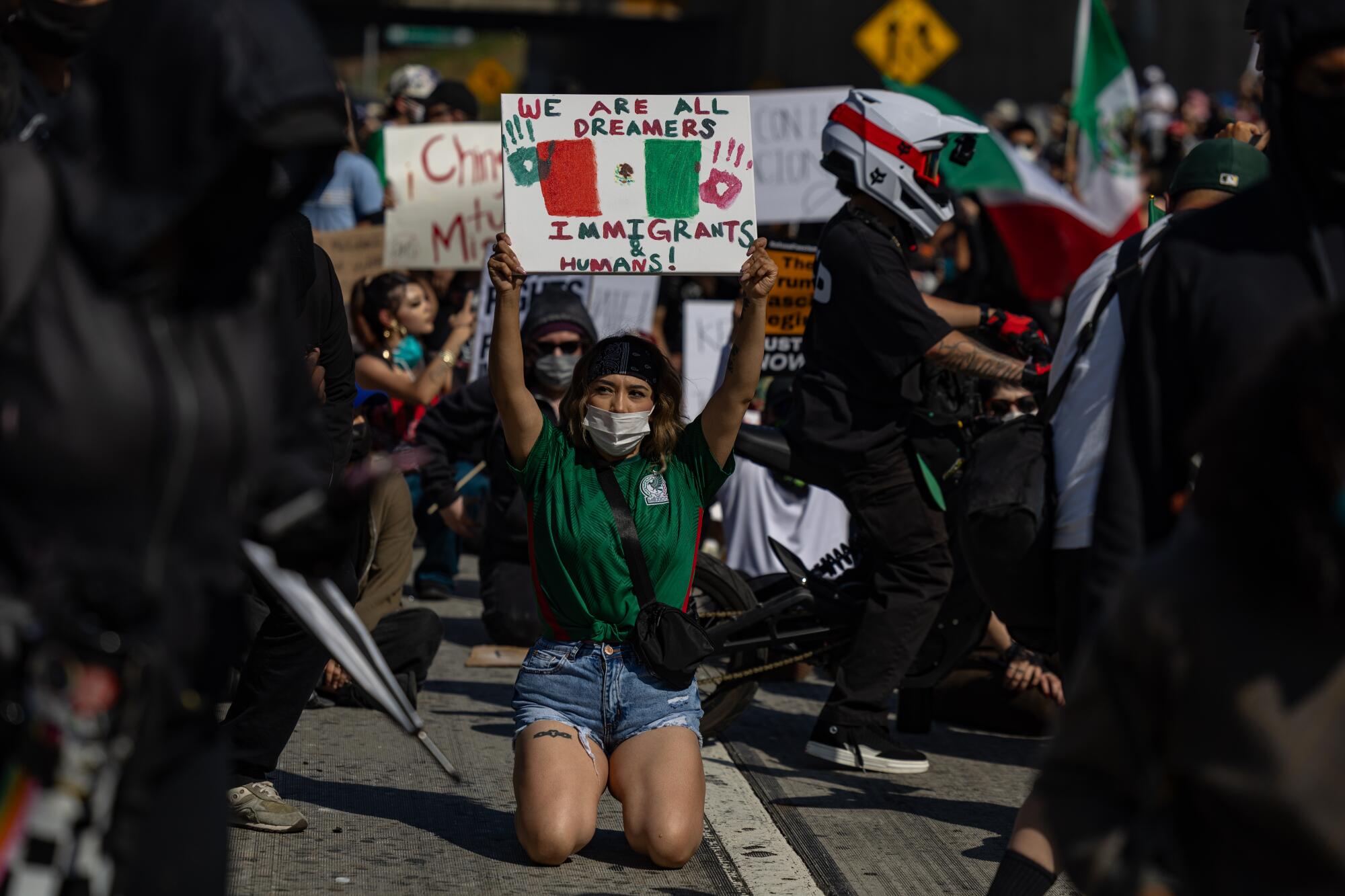 Protesto em Los Angeles, 2025