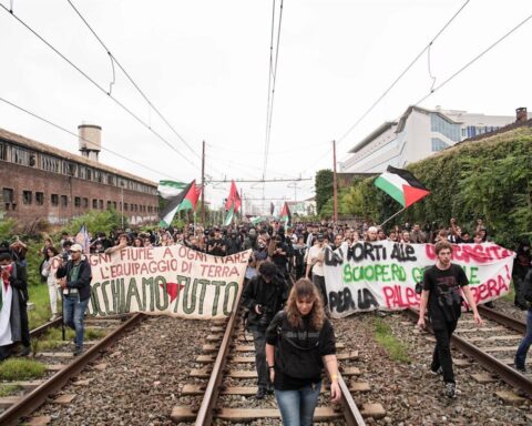 Greve Geral na Itália pela Palestina