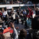 Acampada pelo direito à habitação no Porto